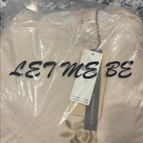 Anthropologie Let Me Be Floral Embroidered Midi Dress Size S NEW - Picture 7 of 7